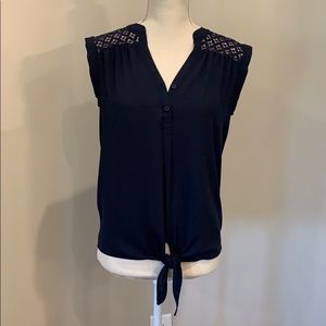 LIKE NEW The Limited Sz. S blouse with lace top